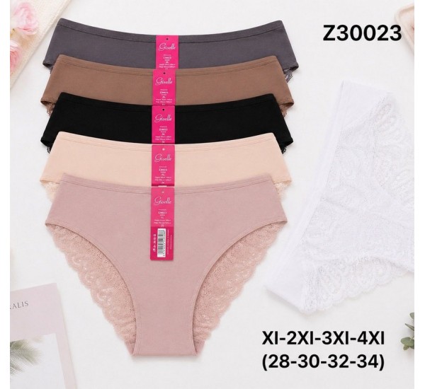 Труси жіночі 12 шт (1-4XL) коттон KiE_Z30023