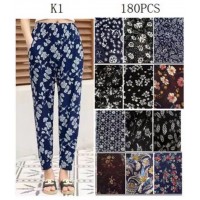 Штани жіночі, 12 шт (батал) бамбук KiE_K1