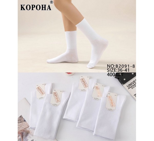 Шкарпетки жіночі 10 шт (36-41 р) коттон KiE_B2091-8