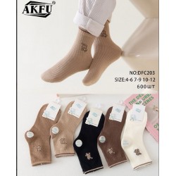 Шкарпетки дитячі 10 шт (4-12 років) коттон KiE_DFC203