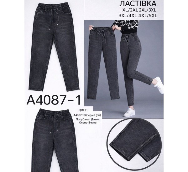 Джинси жіночі 6 шт (1-5XL) джинс KiE_A4087-1