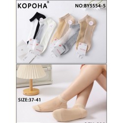 Носки женские 10 шт (37-41 р) коттон KiE_BY5554-5