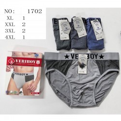 Труси чоловічі 36 шт (1-4XL) масло KiE_1702