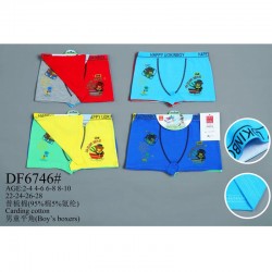 Труси дитячі 24 шт (2-10 років) коттон KiE_DF6746