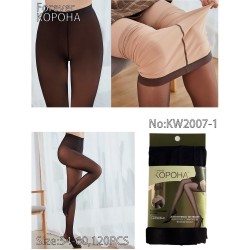 Колготи жіночі 1800DEN 12 шт (54-60 р) термо KiE_KW2007-1
