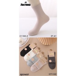 Шкарпетки жіночі 10 шт (37-41 р) коттон KiE_C1102-2