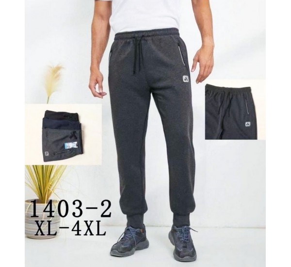 Спорт штани чоловічі 6 шт (1-4XL) коттон KiE_1403-2