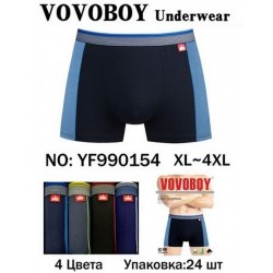 Трусы мужские 24 шт (1-4XL) бамбук KiE_YF990154