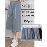 Бриджі жіночі 6 шт (2-7XL) коттон KiE_766-4