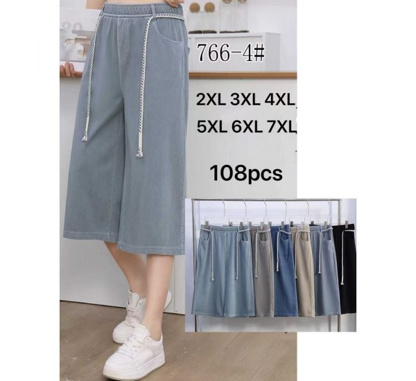 Бриджі жіночі 6 шт (2-7XL) коттон KiE_766-4