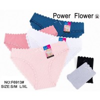 Труси жіночі 24 шт (S-XL) коттон KiE_F6913