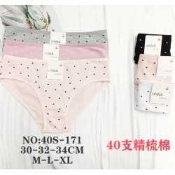 Труси жіночі 12 шт (M-XL) коттон KiE_40S-171