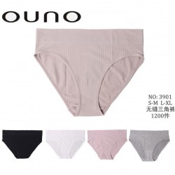 Труси жіночі 12 шт (S-XL) рубчик KiE_3901