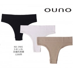 Стрінги жіночі 12 шт (S-XL) рубчик KiE_3905