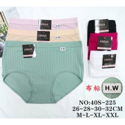 Труси жіночі 12 шт (M-2XL) рубчик KiE_40S-225