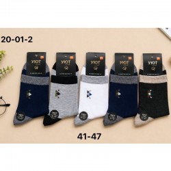 Шкарпетки чоловічі, 10 шт (41-47 р) коттон KiE_20-01-2