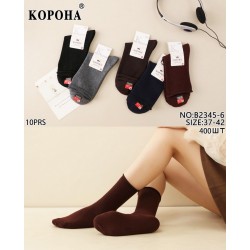 Носки женские 10 шт (37-42 р) коттон KiE_B2345-6
