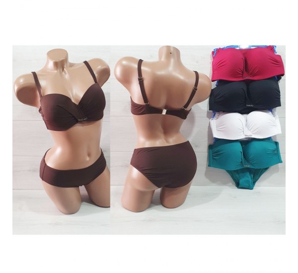 Купальник жіночий Напівбатал, еластан 5 шт (44-52 р) Linn_25316