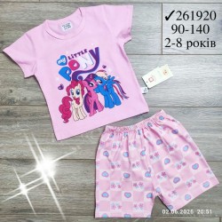 Костюм для дівчаток 6 шт коттон (2-8 років) MiLi_261920-11