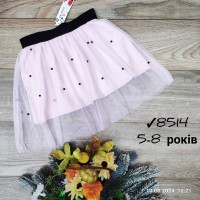 Спідниця для дівчаток 4 шт фатін (5-8 років) MiLi_8514