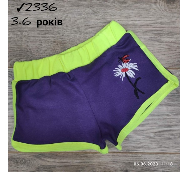 Шорты для девочек 4 шт коттон (3-6 лет) MiLi_2336-2