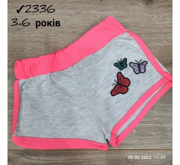 Шорти штани для дівчаток 4 шт коттон (3-6 років) MiLi_2336-9
