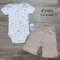 Комплект для немовлят 3 шт бавовна (3-9 міс) MiLi_41003b