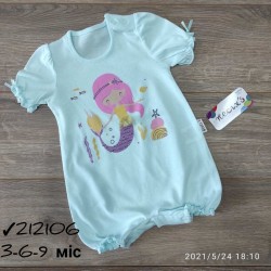Боді-пісочник 3 шт бавовна (3-9 міс) MiLi_212106b