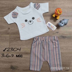 Костюм для немовлят 3 шт бавовна (3-9 міс) MiLi_2304c