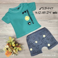 Костюм для немовлят 4 шт бавовна (9-24 міс) MiLi_53447-4