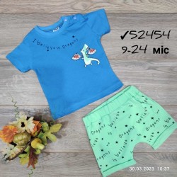 Костюм для немовлят 4 шт бавовна (9-24 міс) MiLi_54454-3