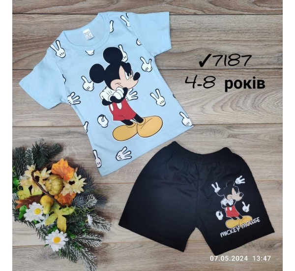 Костюм для хлопчиків 5 шт коттон (4-8 років) MiLi_7187-3