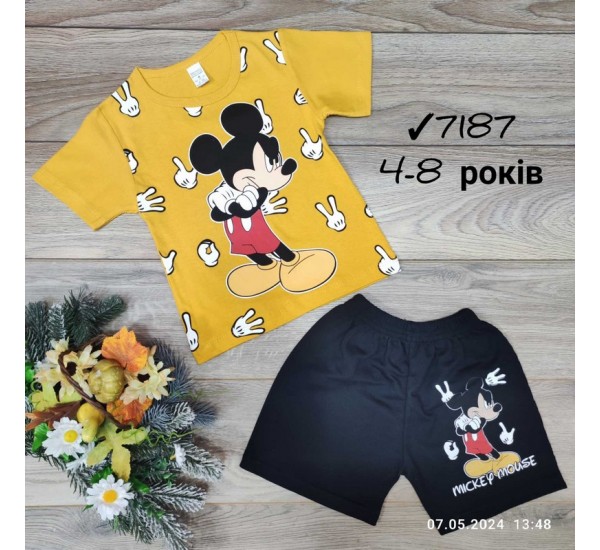 Костюм для хлопчиків 5 шт коттон (4-8 років) MiLi_7187-4