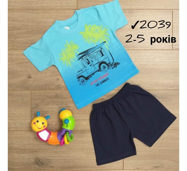 Костюм для хлопчиків 4 шт коттон (2-5 років) MiLi_2039-2