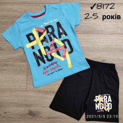 Костюм для хлопчиків 4 шт коттон (2-5 років) MiLi_8172-3
