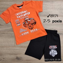 Костюм для хлопчиків 4 шт коттон (2-5 років) MiLi_8171-2