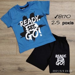 Костюм для хлопчиків 4 шт коттон (2-5 років) MiLi_8170-1