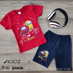 Костюм для хлопчиків 4 шт коттон (3-6 років) MiLi_1002-1