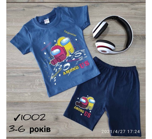Костюм для хлопчиків 4 шт коттон (3-6 років) MiLi_1002-2