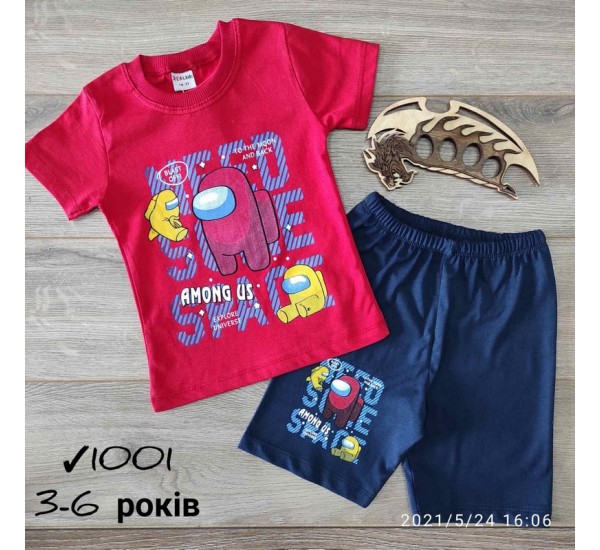 Костюм для хлопчиків 4 шт коттон (3-6 років) MiLi_1001-1