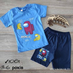 Костюм для хлопчиків 4 шт коттон (3-6 років) MiLi_1001-2