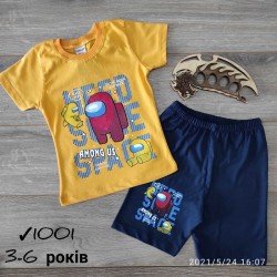 Костюм для хлопчиків 4 шт коттон (3-6 років) MiLi_1001-3