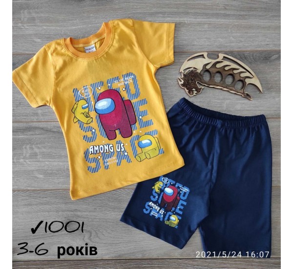 Костюм для хлопчиків 4 шт коттон (3-6 років) MiLi_1001-3