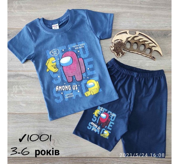 Костюм для хлопчиків 4 шт коттон (3-6 років) MiLi_1001-4