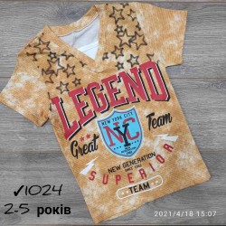 Футболка для хлопчиків 4 шт коттон (2-5 років) MiLi_1024-1