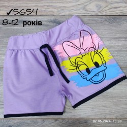 Шорти штани для дівчаток 5 шт коттон (8-12 років) MiLi_5654-3