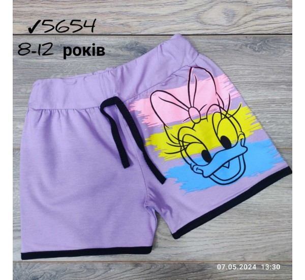 Шорти штани для дівчаток 5 шт коттон (8-12 років) MiLi_5654-3