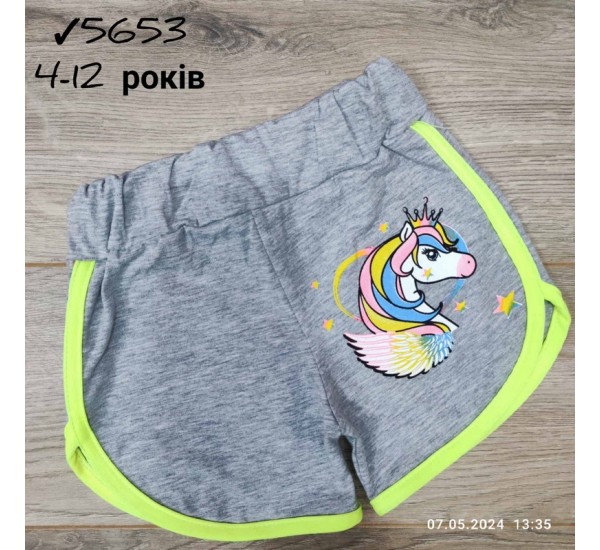 Шорты для девочек 5 шт коттон (4-12 лет) MiLi_5653-3