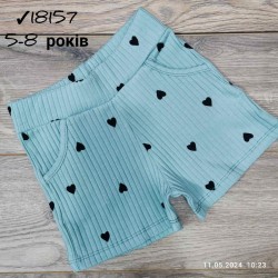 Шорты для девочек 4 шт коттон (5-8 лет) MiLi_18157-4