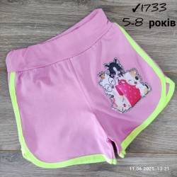 Шорты для девочек 4 шт коттон (5-8 лет) MiLi_1733-2